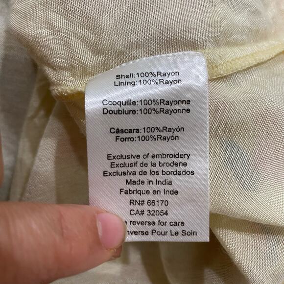 Anthropologie Tanvi Kedia Caltha Swing Dress Size M - Picture 6 of 16